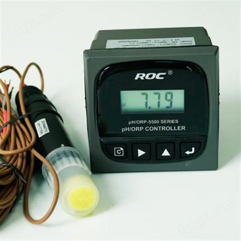 供应pH计工业在线pH分析仪控制器4-20mA变送器450元ROC品牌
